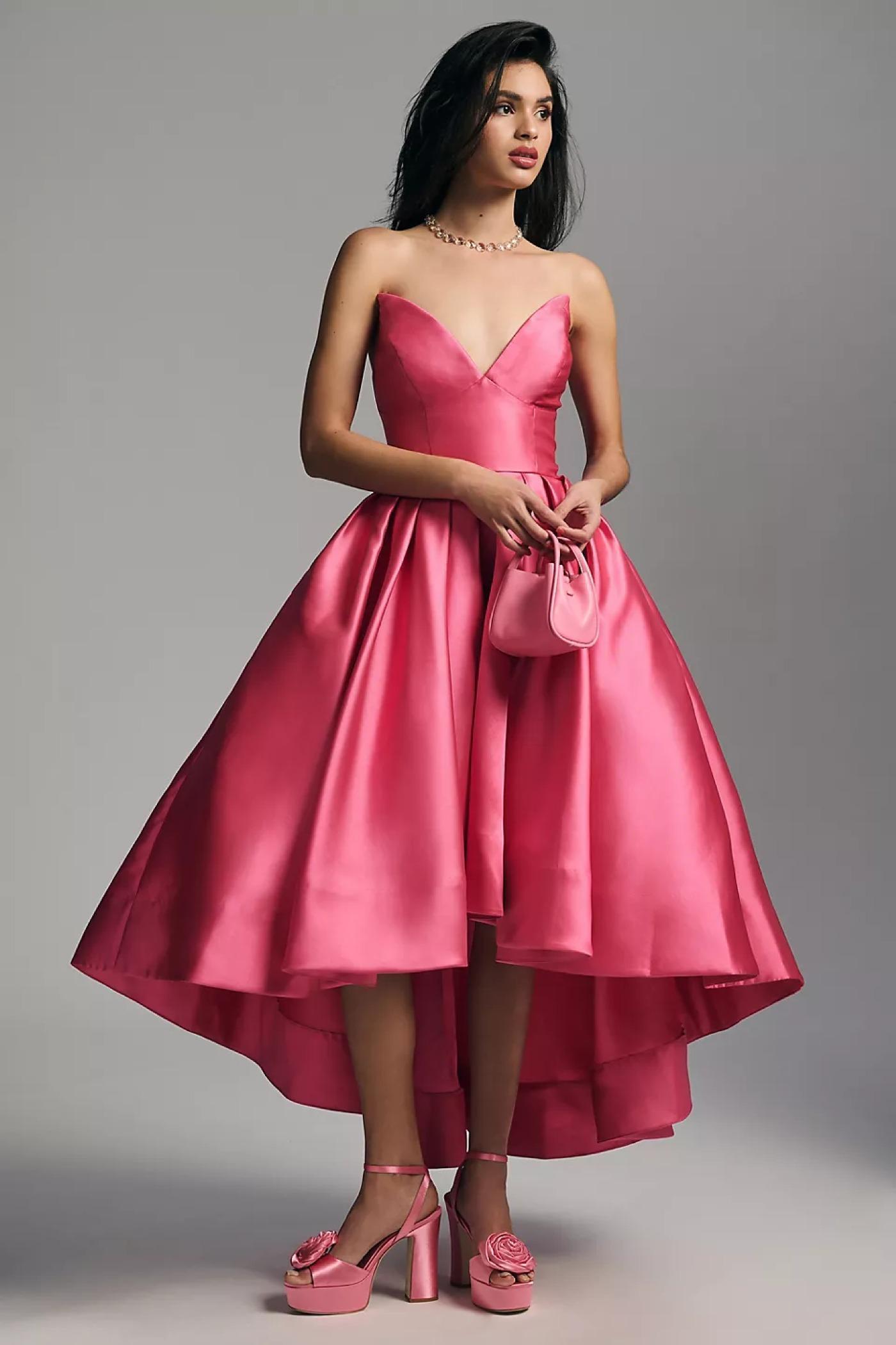 chinese dress ladies Hutch Carmel Strapless Maxi Dress